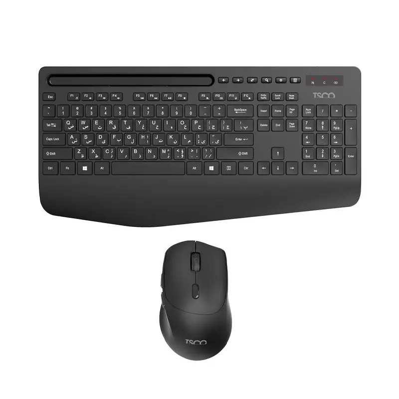 کیبورد و ماوس بی‌سیم تسکو مدل TKM 7025W